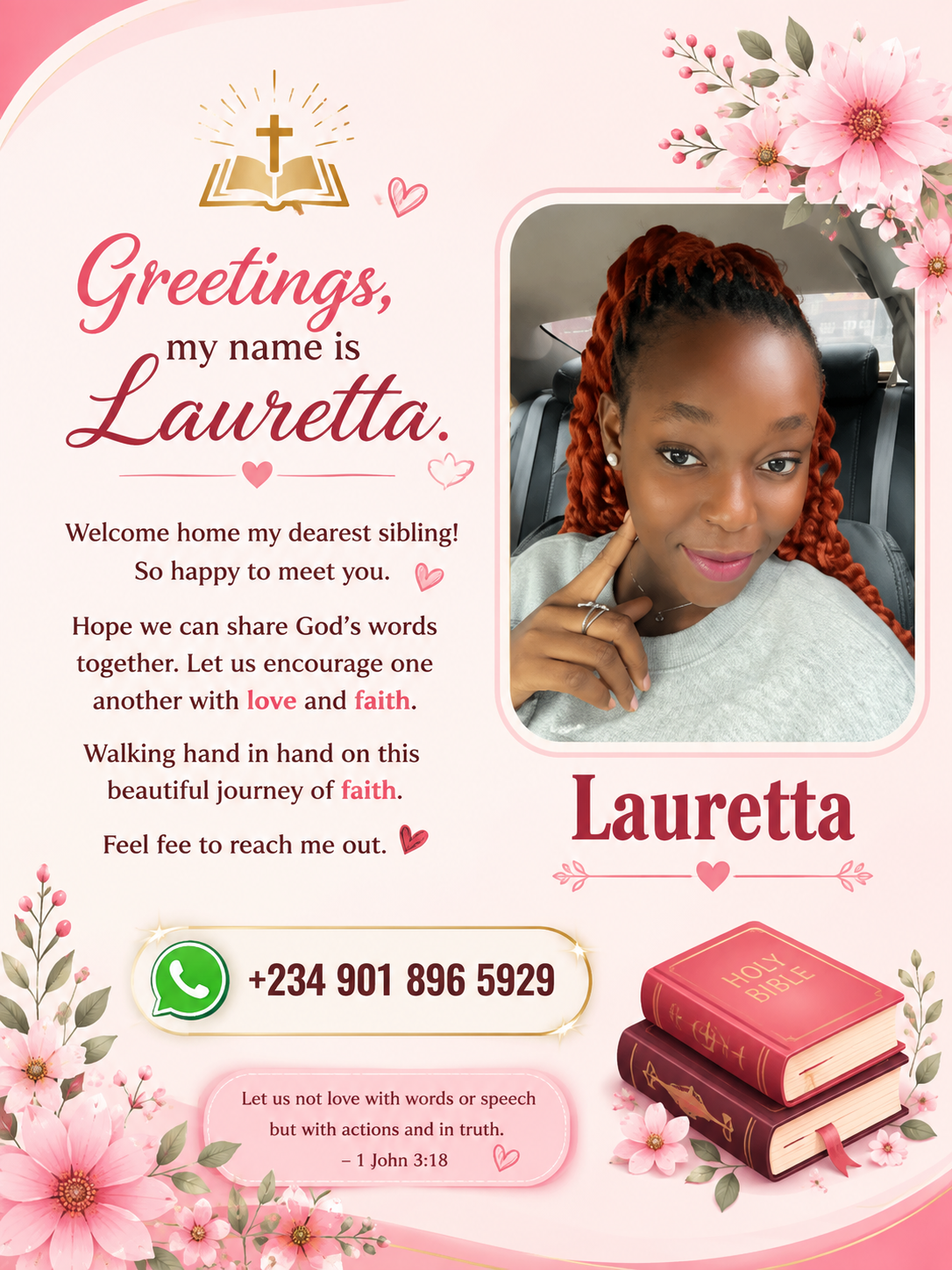 Imo Church 伊莫 新人接新 Lauretta 👇