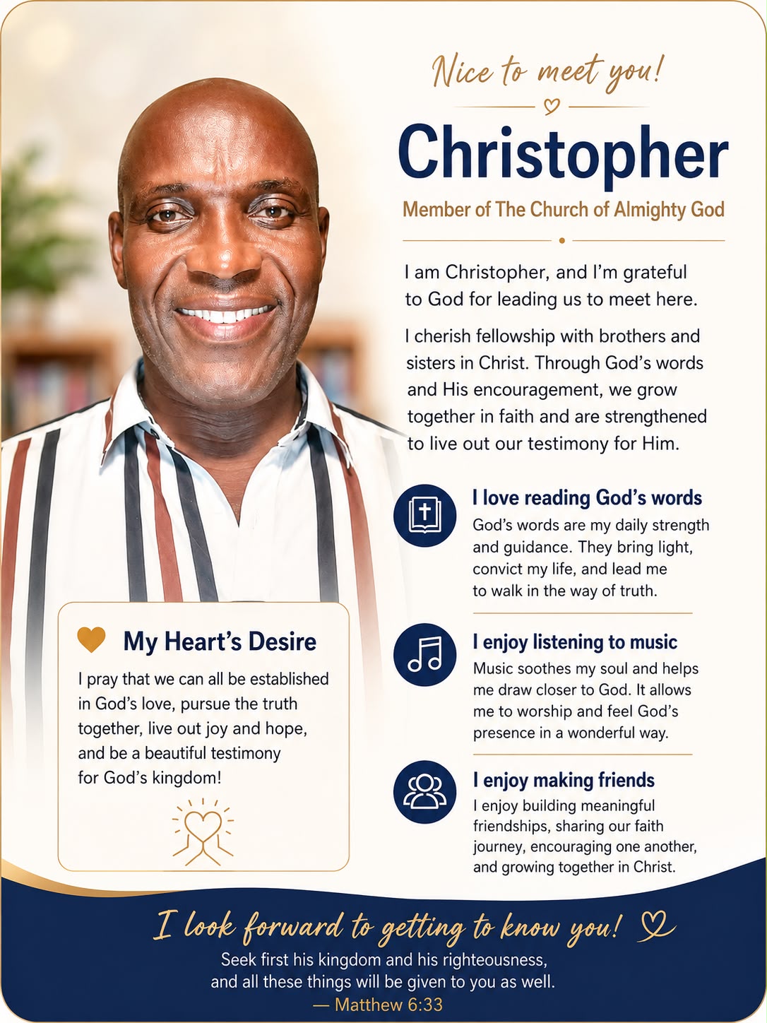 Imo Church 伊莫 bro Christopher 👇
