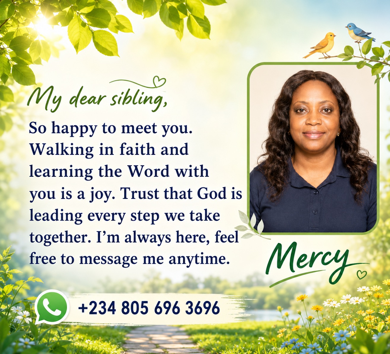 Imo Church 伊莫 sis  Mercy👇