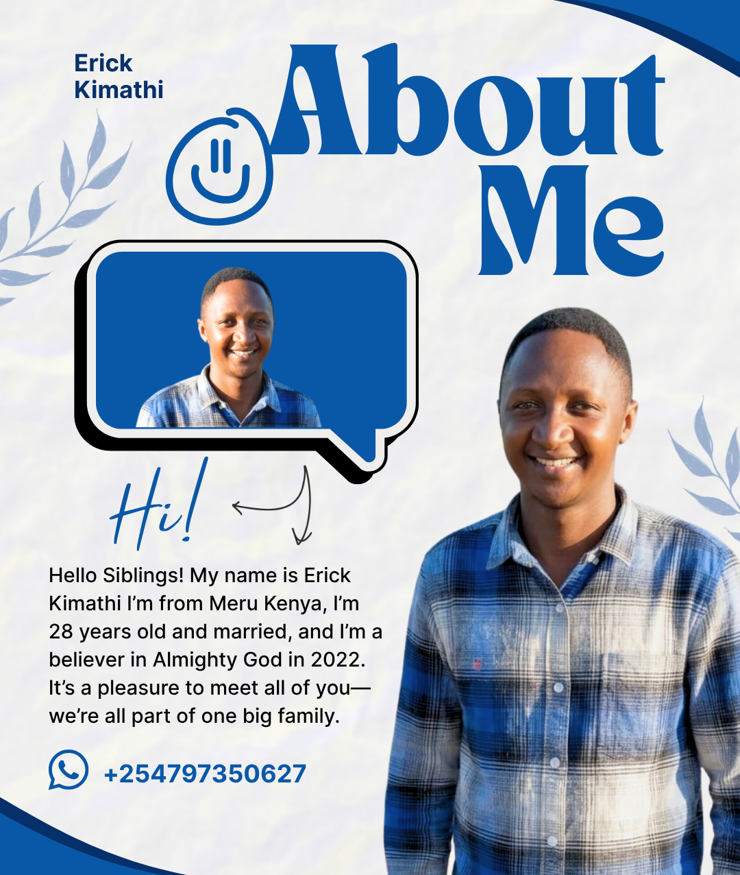 Kenya Coast Church 海岸教会 Erick