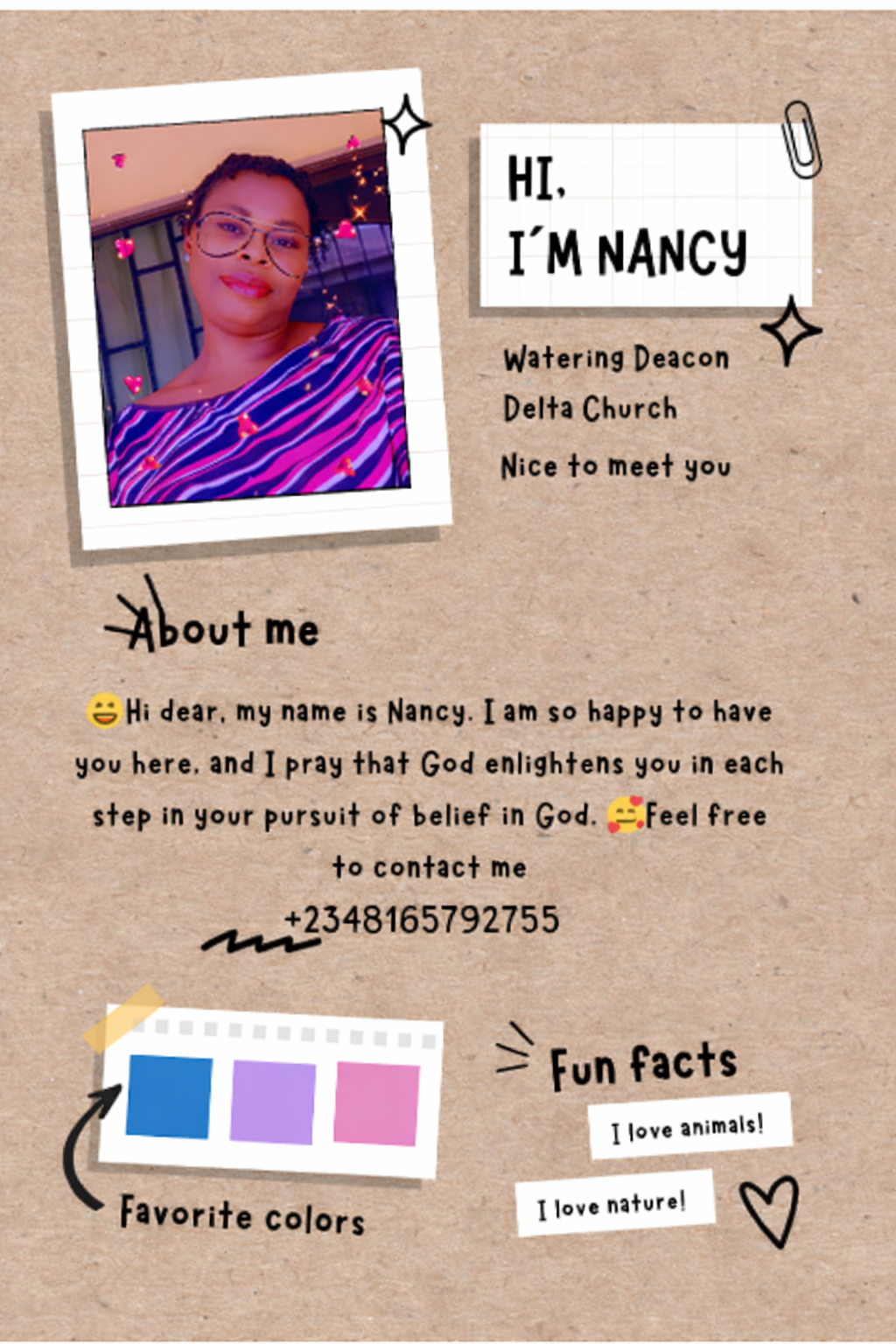Delta Church三角洲教会  Nancy
