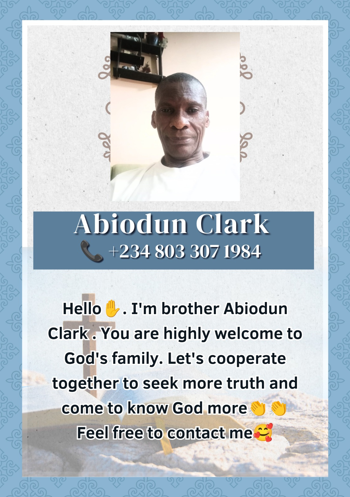 Ogun Church 奥贡教会  Abiodun Clark