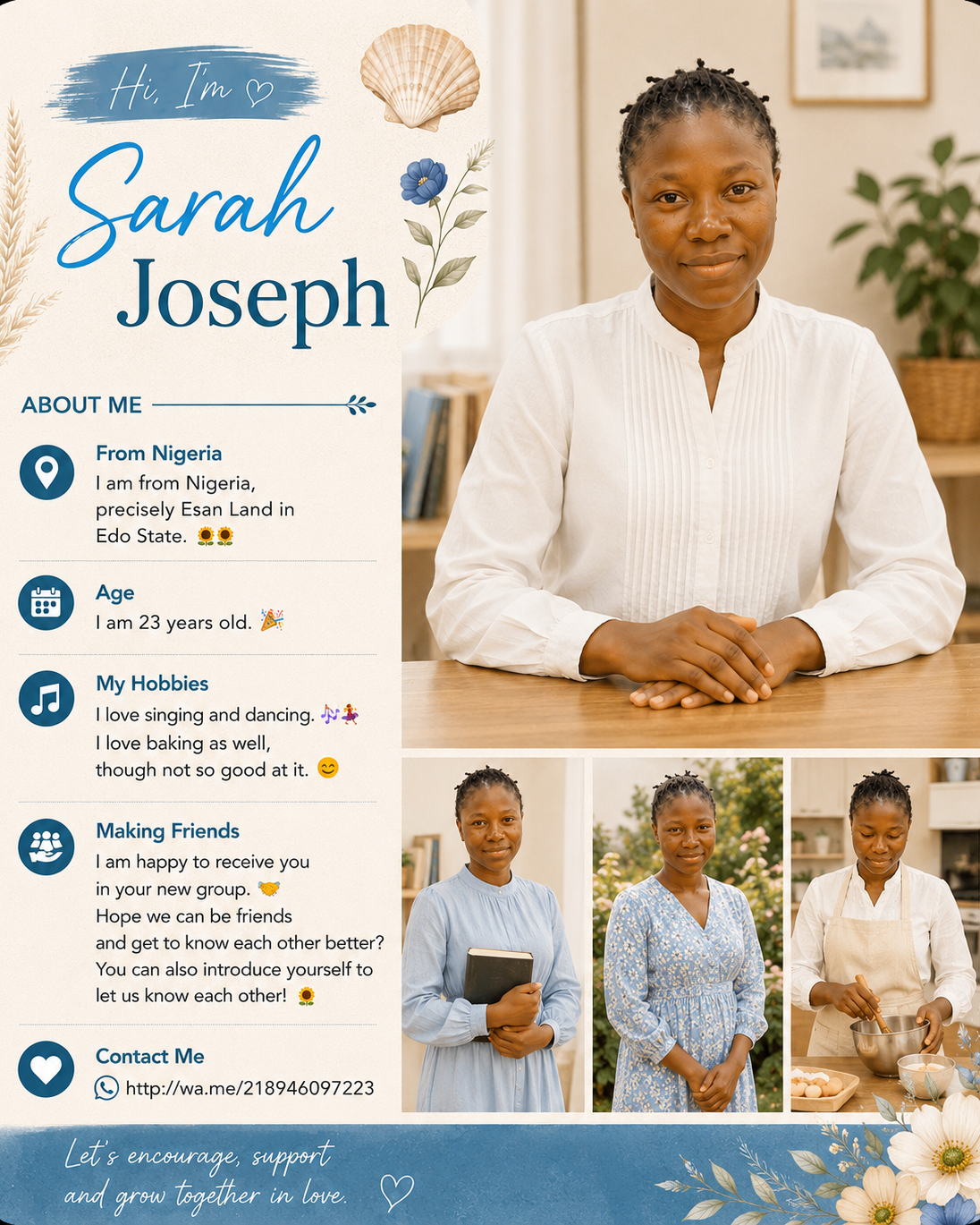 Lagos Church 拉各斯教会 SARAH
