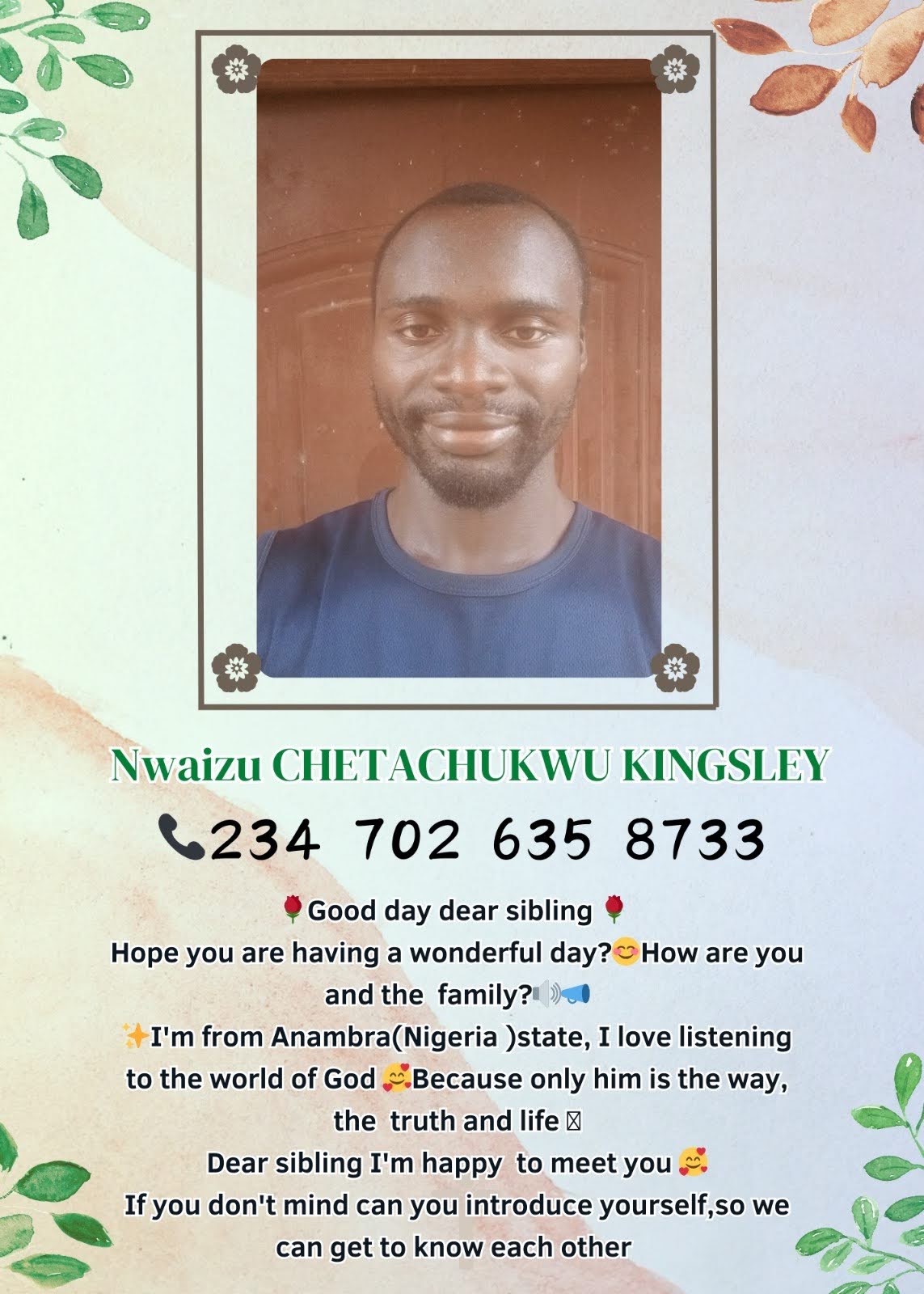 Lagos Church 拉各斯教会 Chezzy