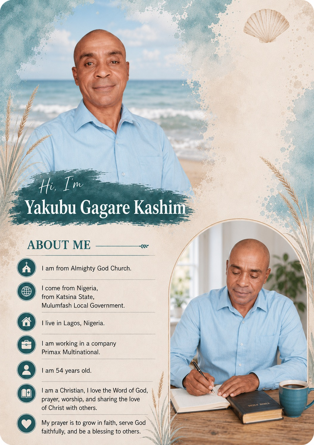 Agege Church 阿盖盖教会 Yakubu