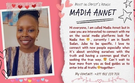 Uganda Western Church 乌干达西部教会 Madia Annet