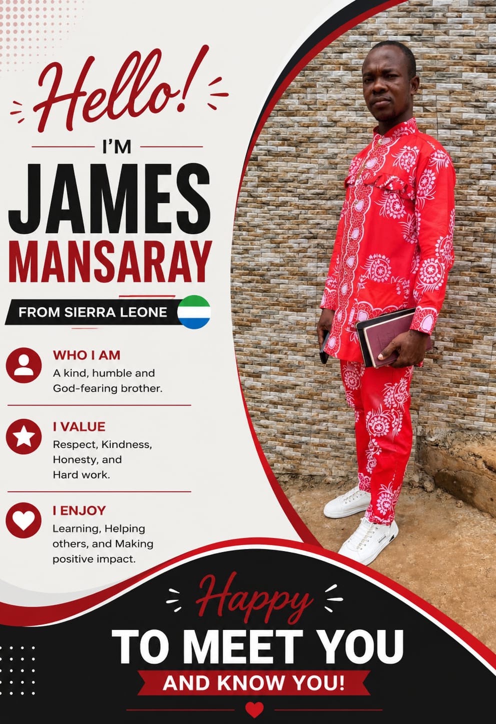 Brother James Mansaray 👇👇👇