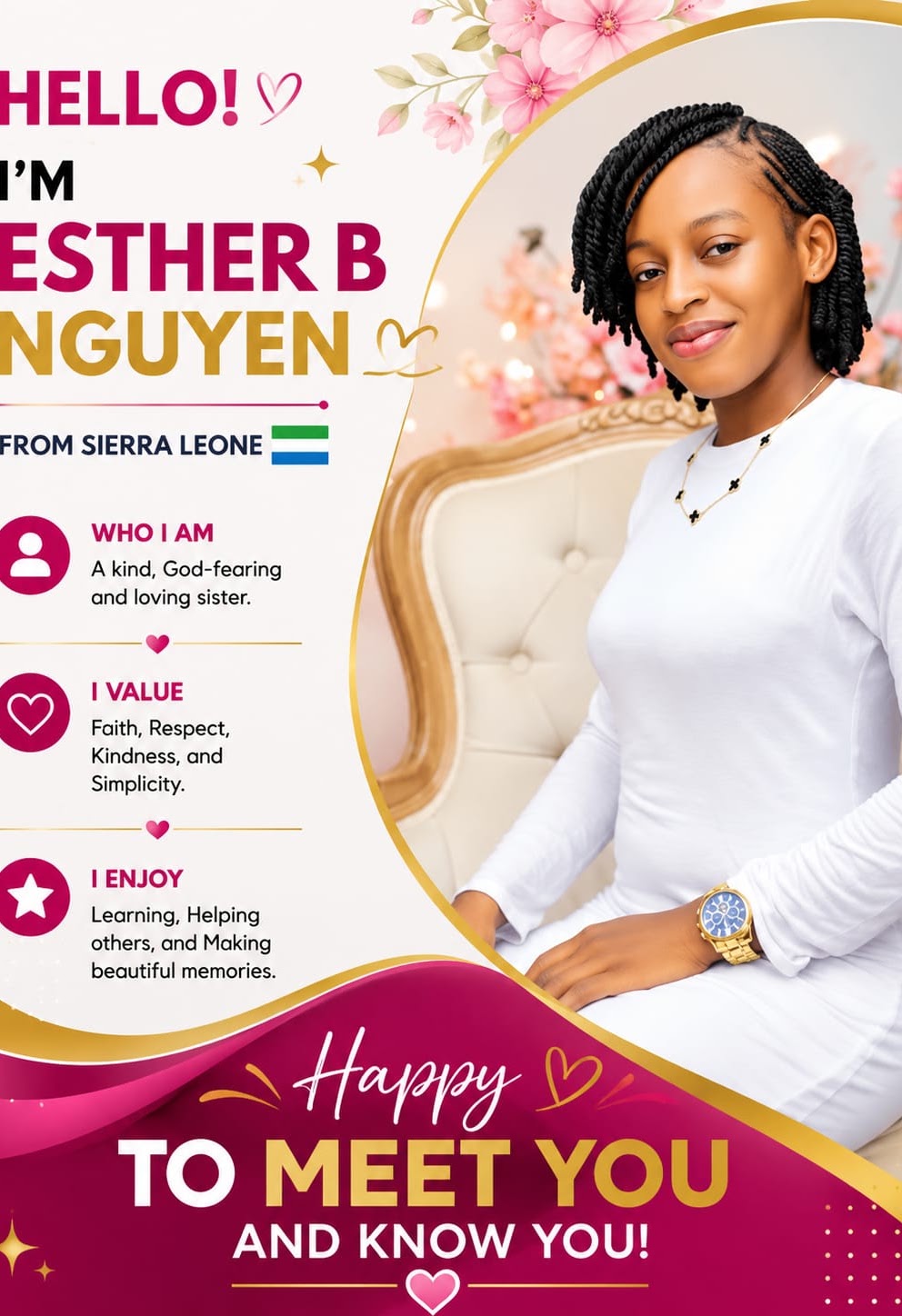 Sister Esther B Nguyen 👇👇👇