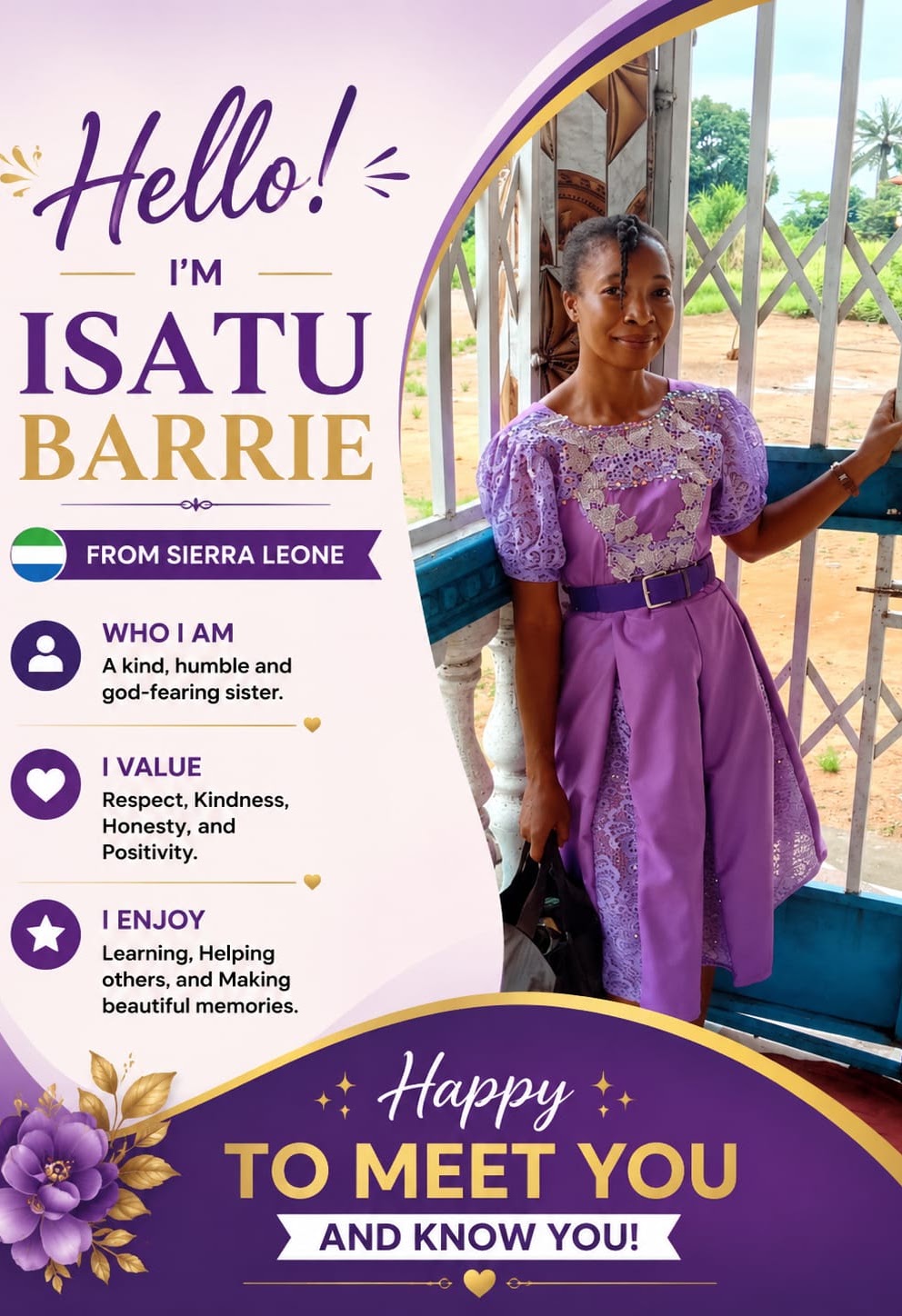 Sister Isatu Barrie  👇👇👇