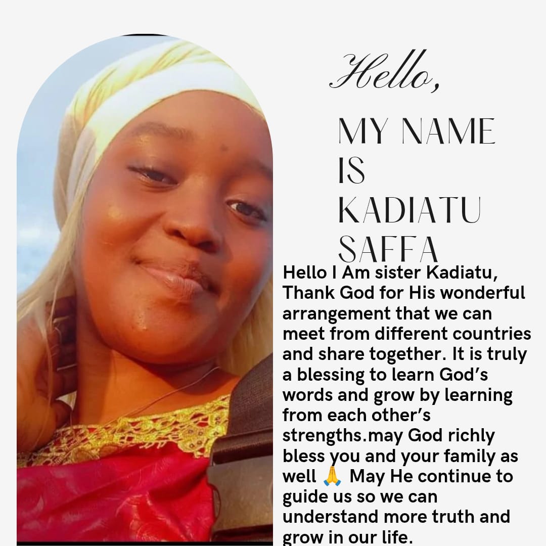 Sister Kadiatu Saffa ：👇👇👇