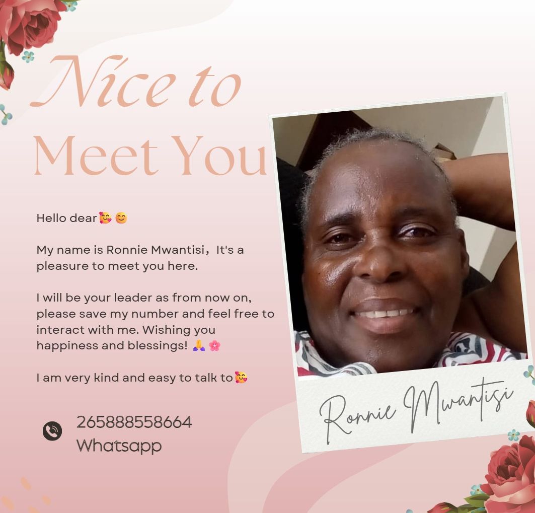Malawi马拉维教会 sis Ronnie