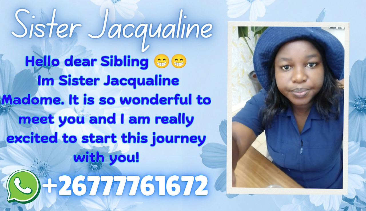 Botswana- 博茨瓦纳 sister Jacqualine
