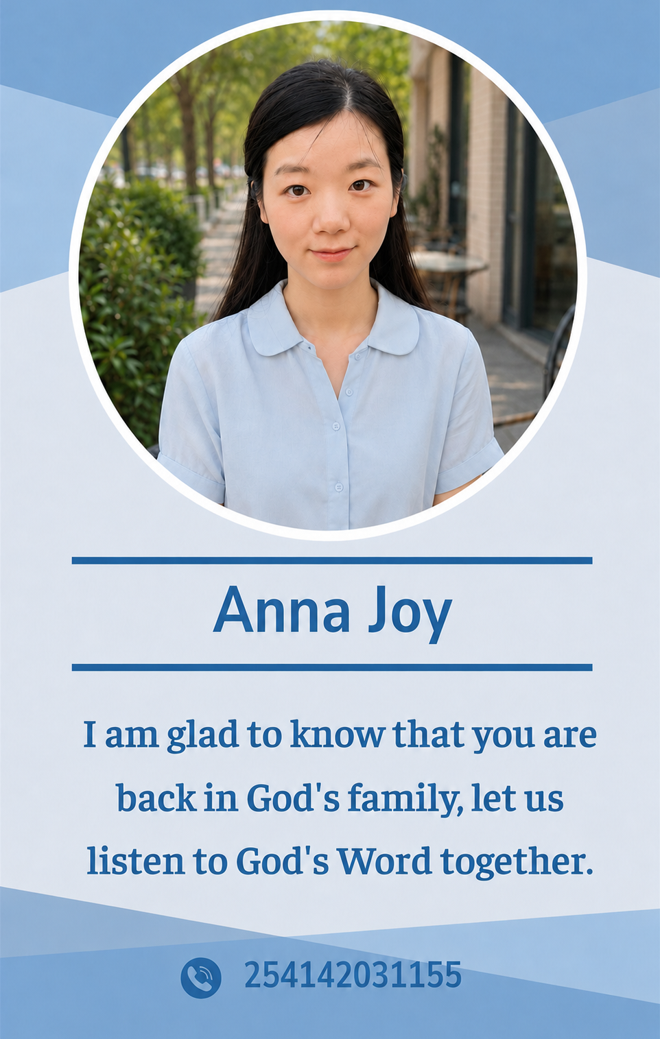 Copperbelt Church 赞比亚铜带教会 单一Anna Joy